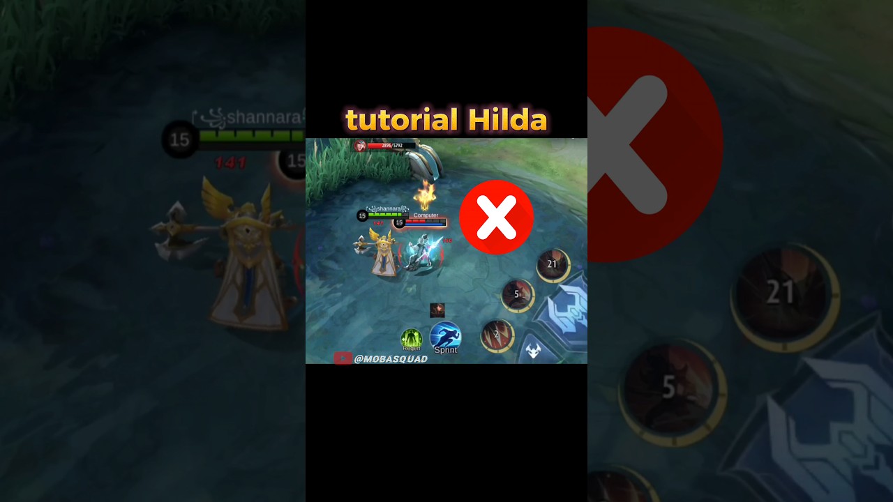 tutorial hilda mobile legends ✅