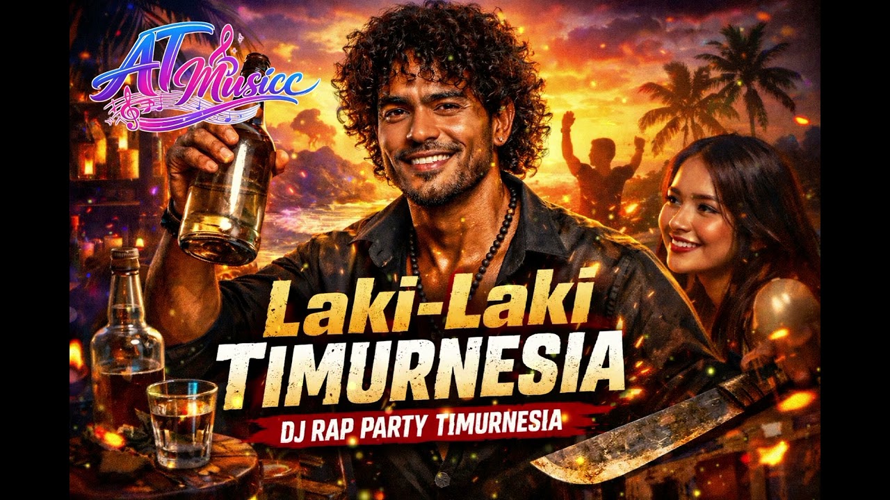 LAKI LAKI TIMURNESIA - Dj Rap Party Timur Terbaru