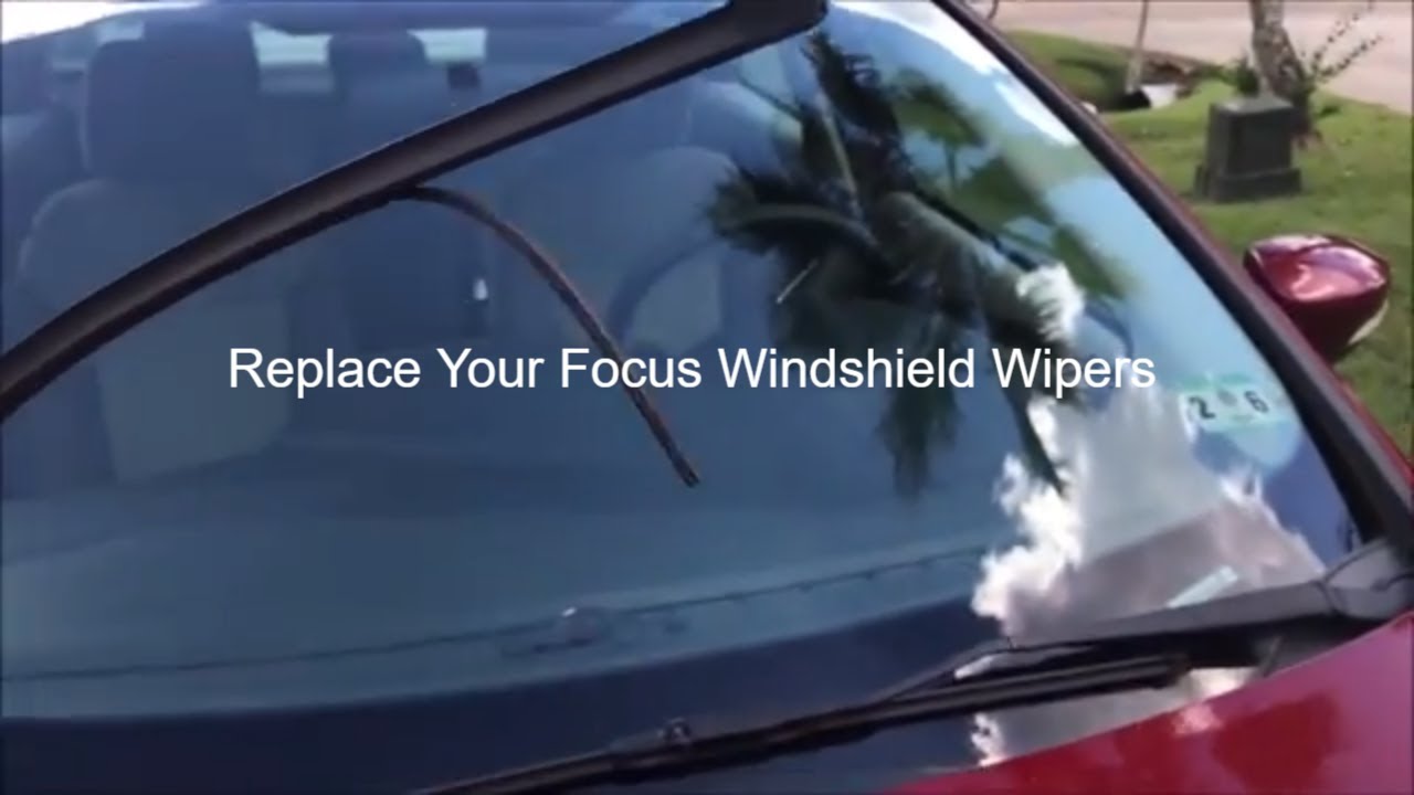2011-2018 Ford Focus No Tool Windshield Wiper Blade Replacement