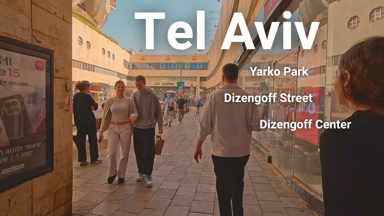 Hazy Skies Over Tel Aviv: From the Yarkon to Dizengoff