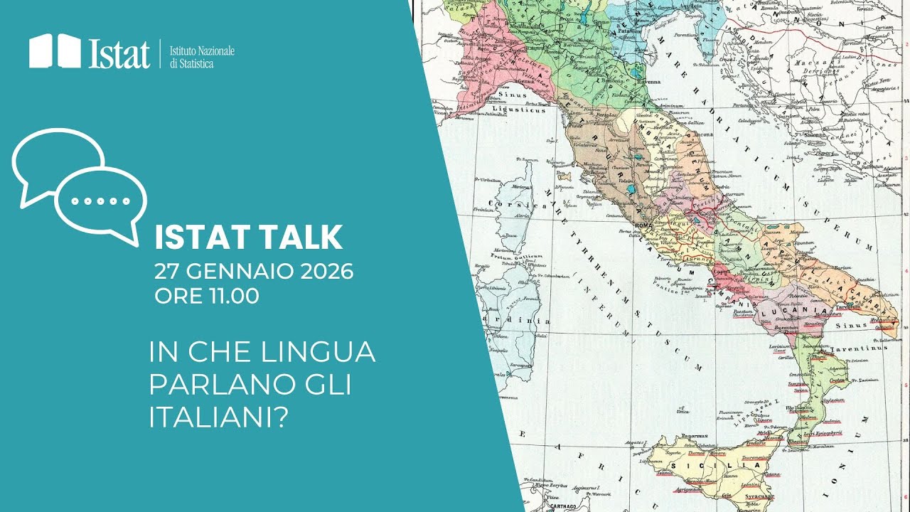 Istat talk -  In che lingua parlano gli italiani?