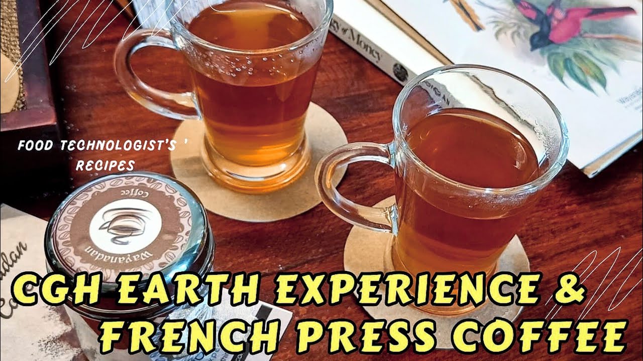 French Press Coffee and A CGH Earth Holiday Experience Light Roast Low Caffeine Coffee Part-1
