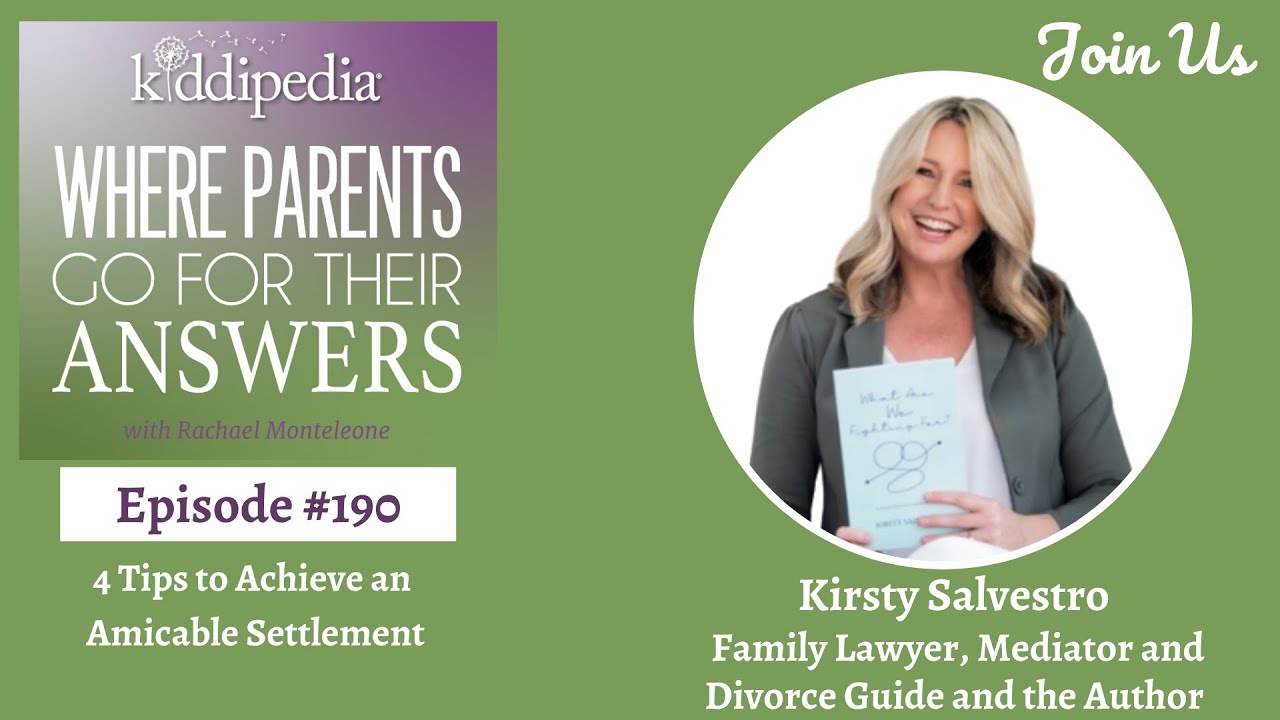 Ep 190 '4 Tips to Achieve an Amicable Settlement' Kirsty Salvestro, Family Lawyer and Mediator