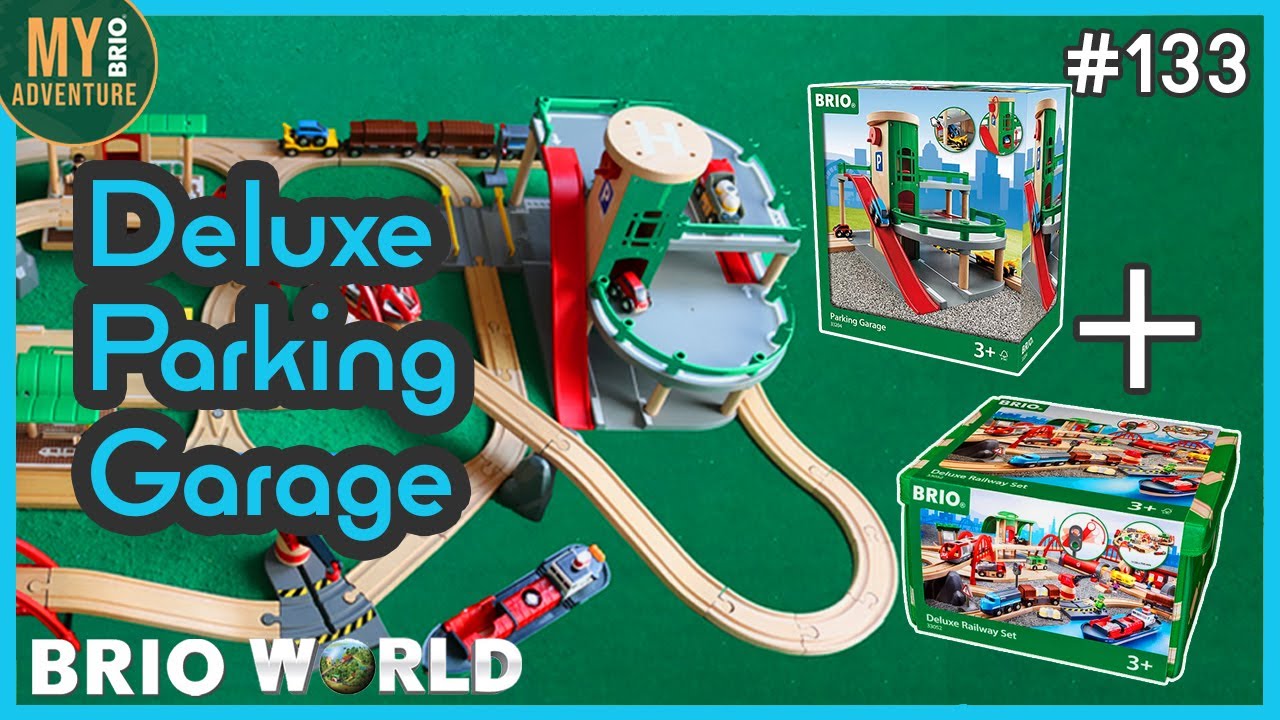 BRIO Deluxe Set Parking Garage Expansion Idea 33052 [133]