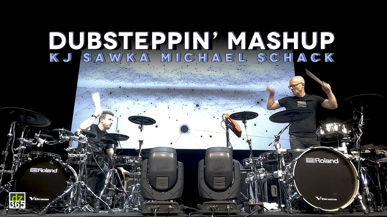 Dubsteppin' Mashup - KJ Sawka & Michael Schack Live @ The UK Drum Show