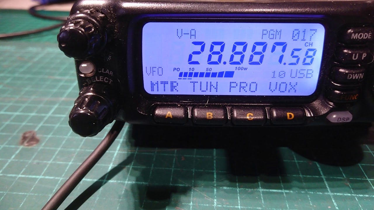 Yaesu FT-100 High SWR issue cleaned up