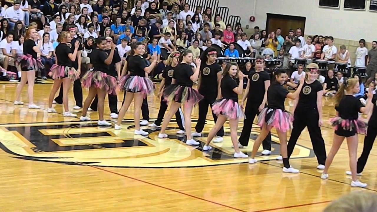 East Davidson High School Varsity Cheerleaders