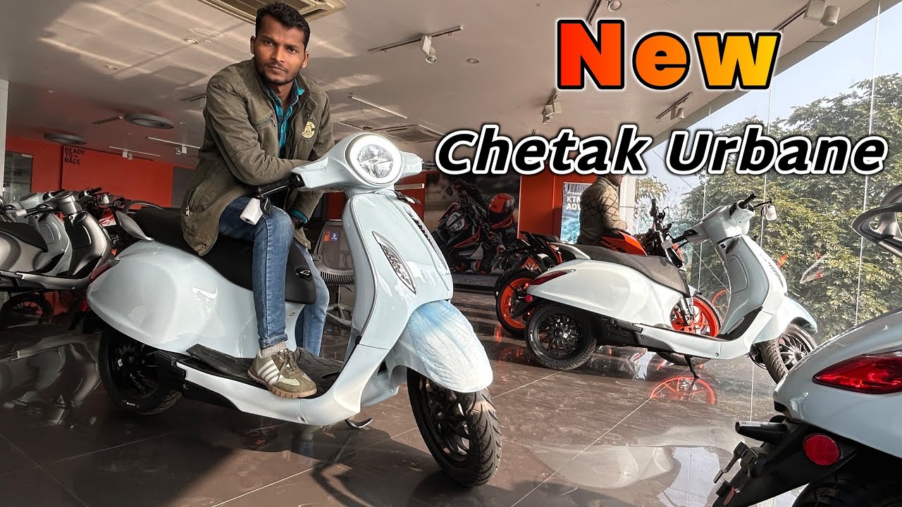 Chetak Urbane 2024 New Model Detailed Walkaround Review | 2024 New Bajaj Chetak Electric Scooter