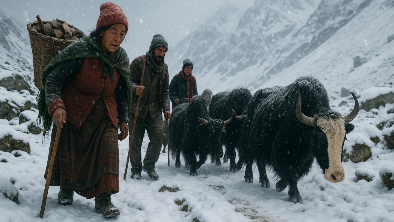Vida en las Montañas Congeladas de Nepal: ¿Cómo Sobreviven a la Nieve y al Invierno Extremo?