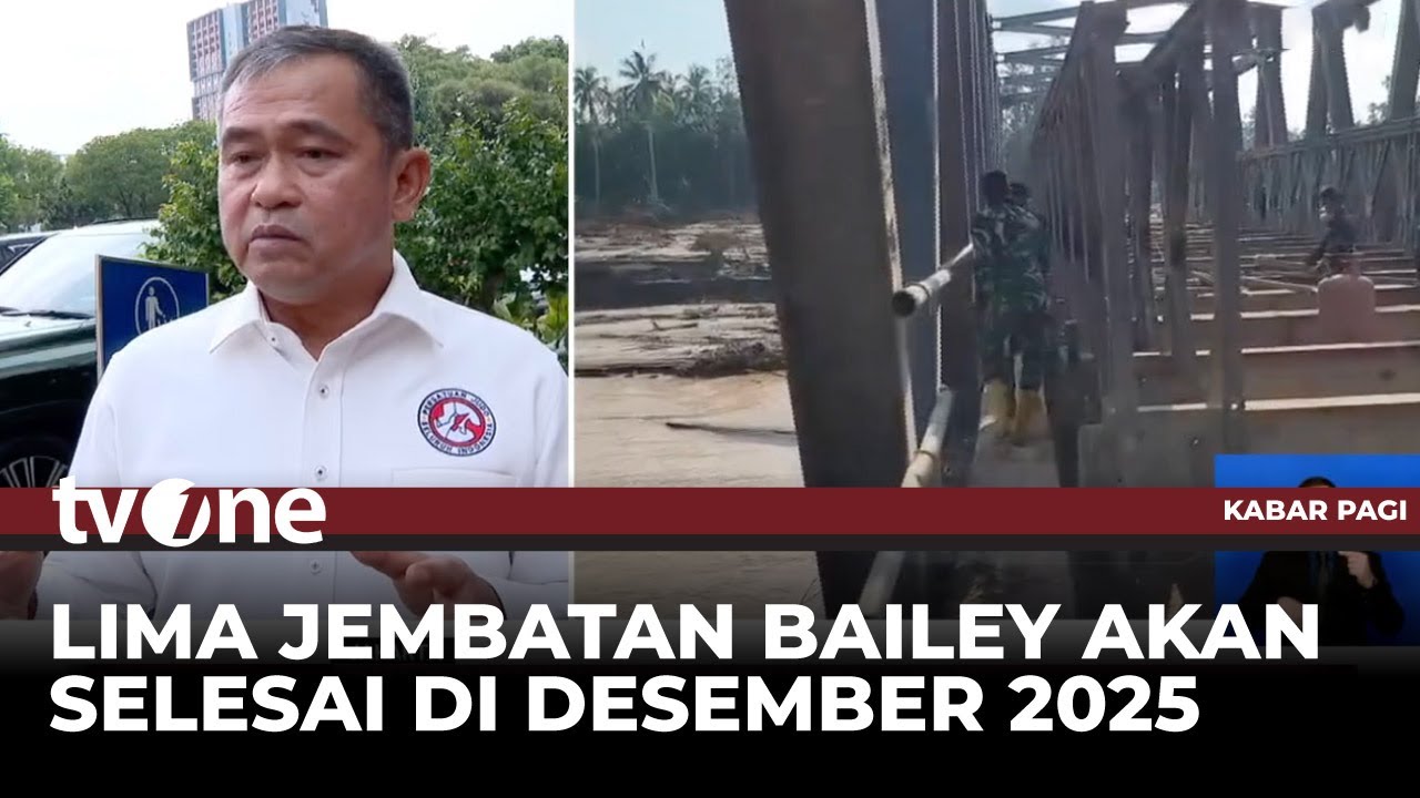 5 Jembatan di Aceh Ditargetkan Selesai hingga Akhir Desember 2025 | Kabar Pagi