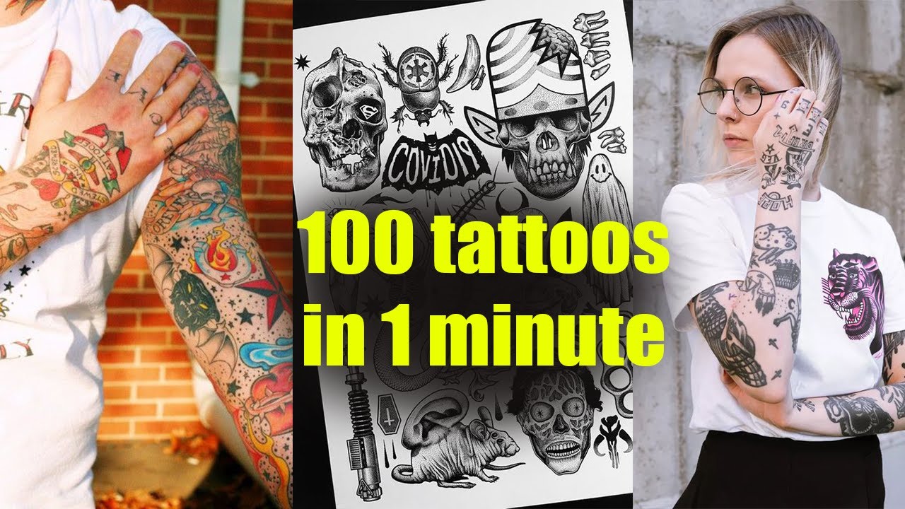 100 Unique Tattoos in 60 Seconds: AI Tattoo Generator Unleashed!