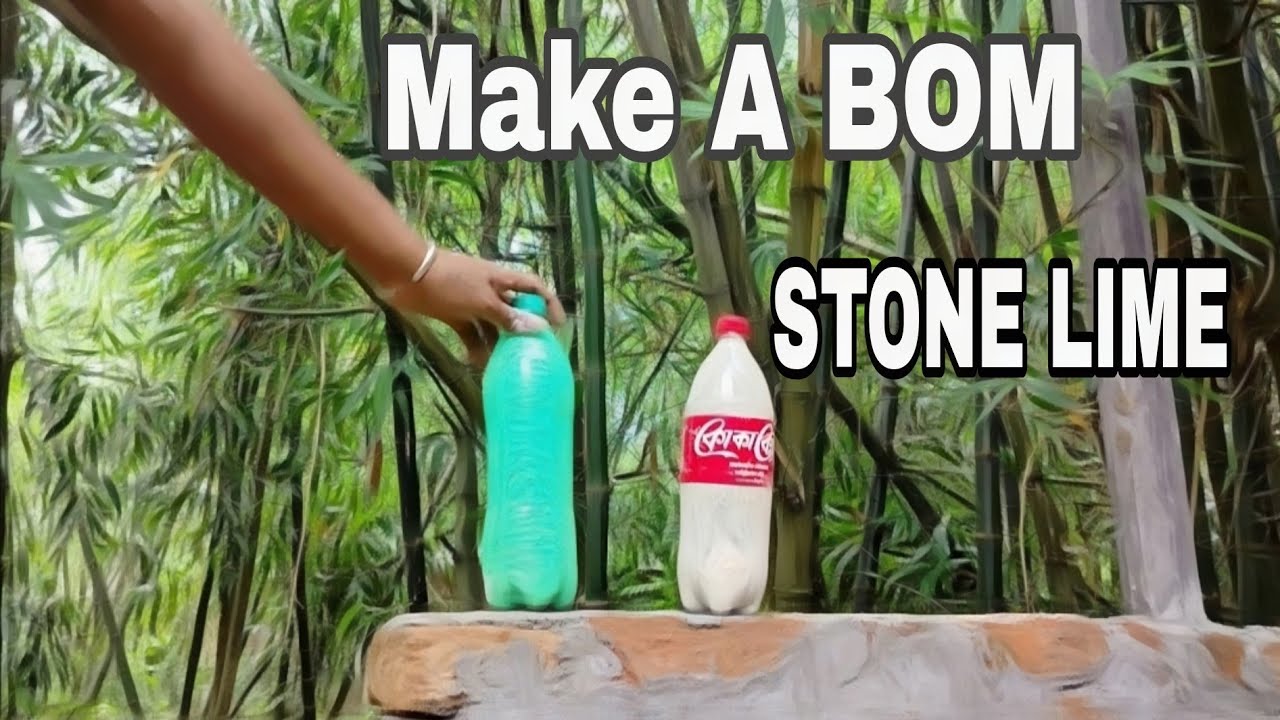 Stone Lime And Water Experiment -BD  | MR. BD DANGER