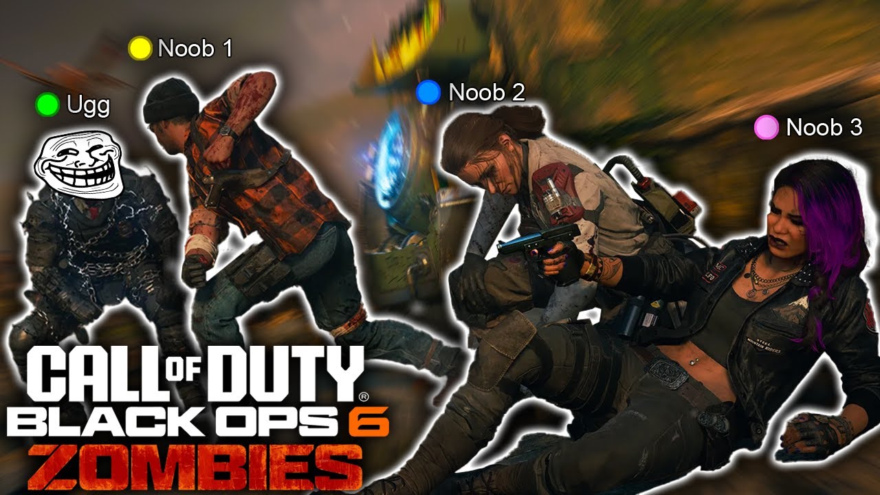Public Matches on Grief Mode are CURSED... (Black Ops 6 Zombies)