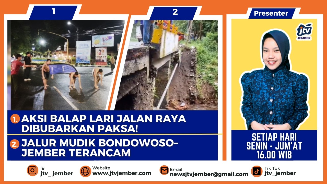 [LIVE] Bahaya! Polisi Tindak Tegas Aksi Balap Lari Tanpa Izin di Lumajang - BTK