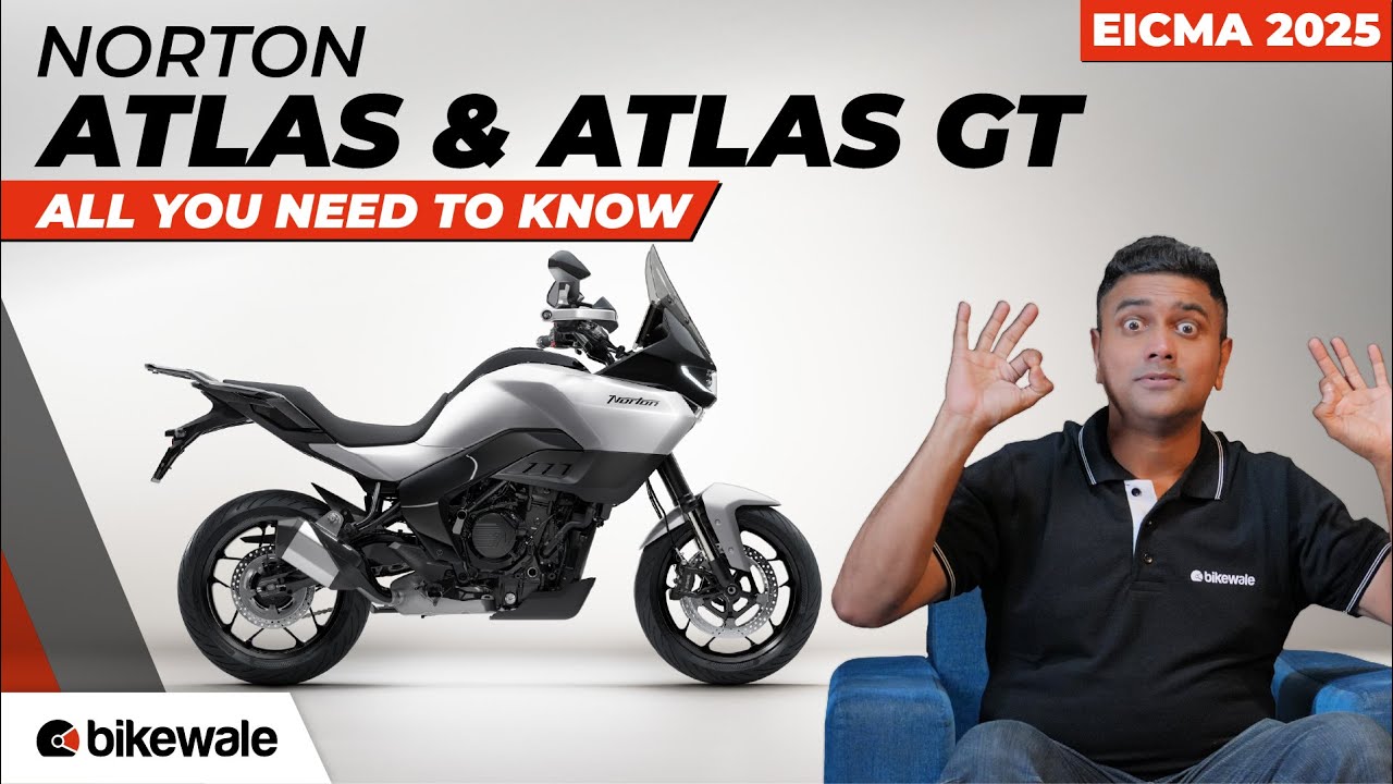 Norton Atlas и Atlas GT I Первый взгляд I EICMA 2025 I BikeWale
