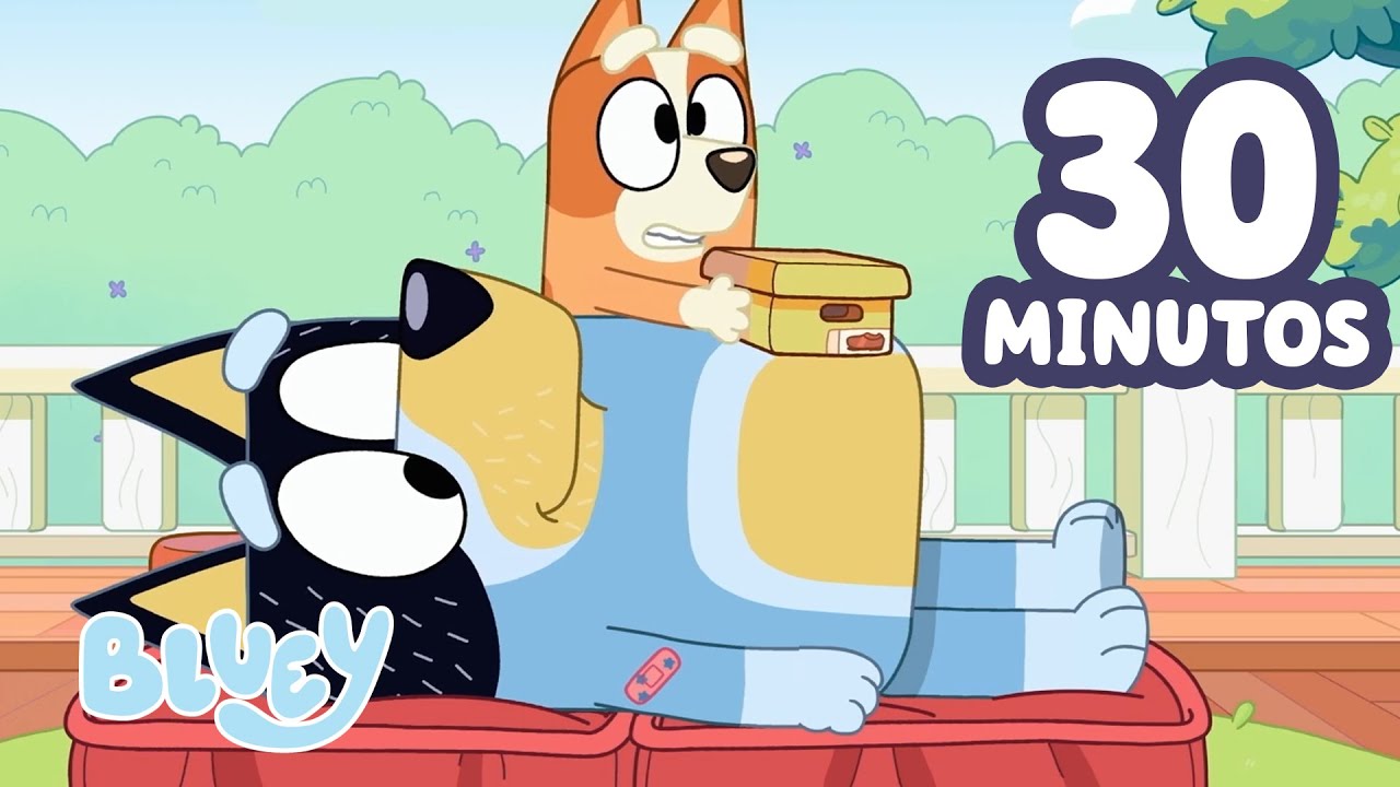 Juegos con Papá y más Diversión con Bluey y Bingo 💙 🥺 | Bluey Español Canal Oficial