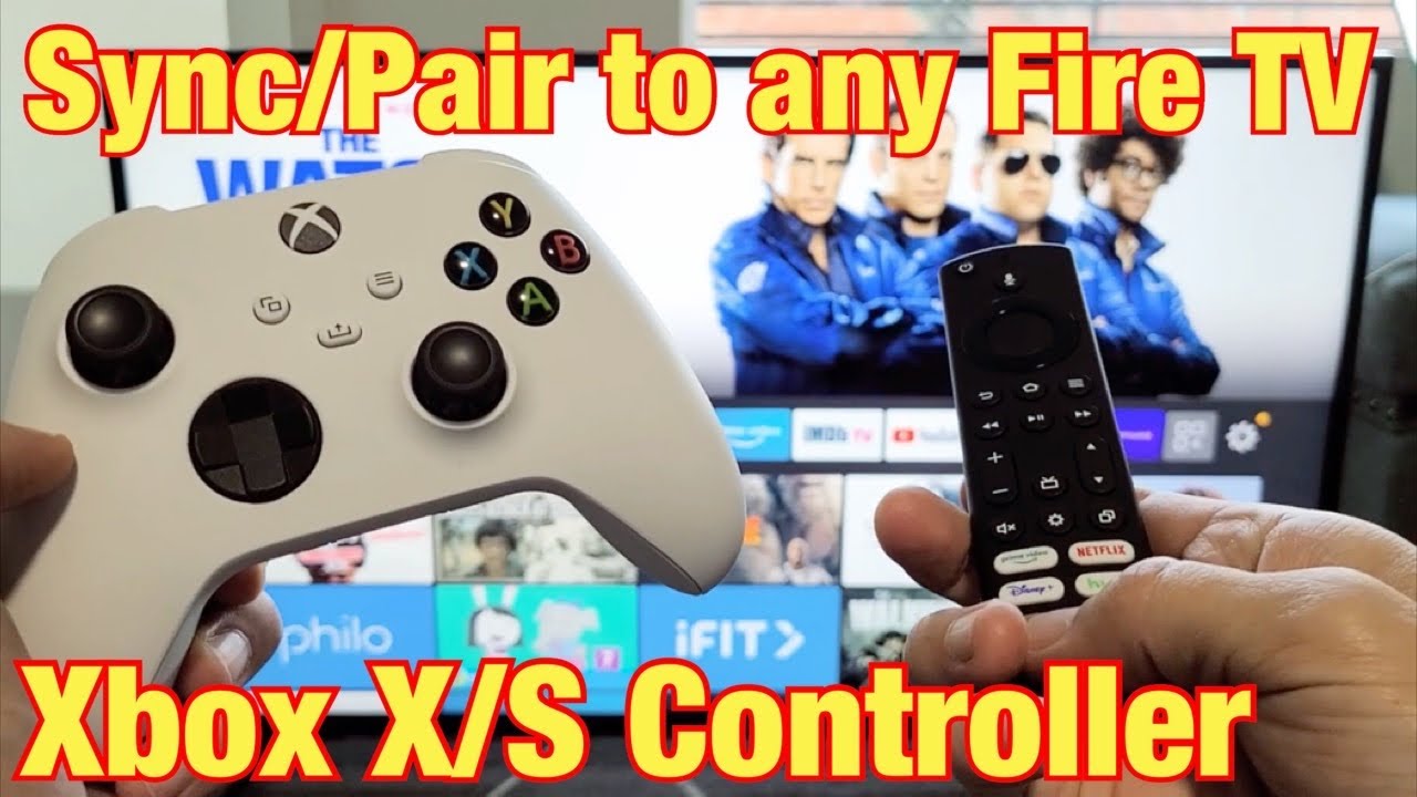 Подключите контроллер Xbox Series X/S к любой модели Fire TV (Amazon, Insignia, Toshiba, Pioneer ...
