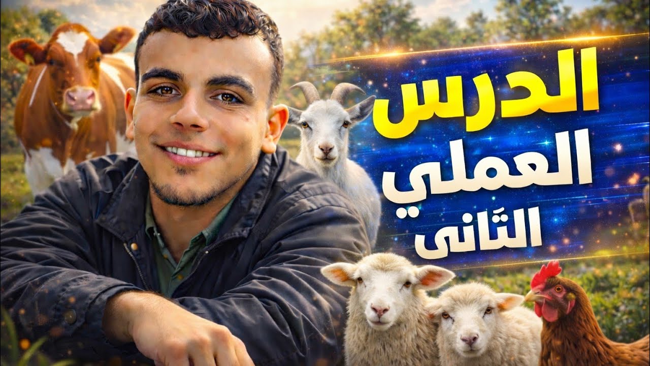 السيكشن الثاني أساسيات انتاج حيواني فرقه اولي جامعه عين شمس ☀☘️