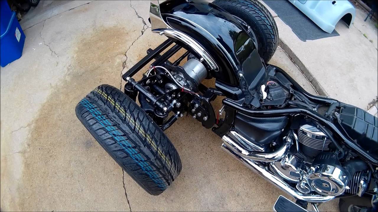 2008 Yamaha V-Star 1100 Trike Conversion part 17