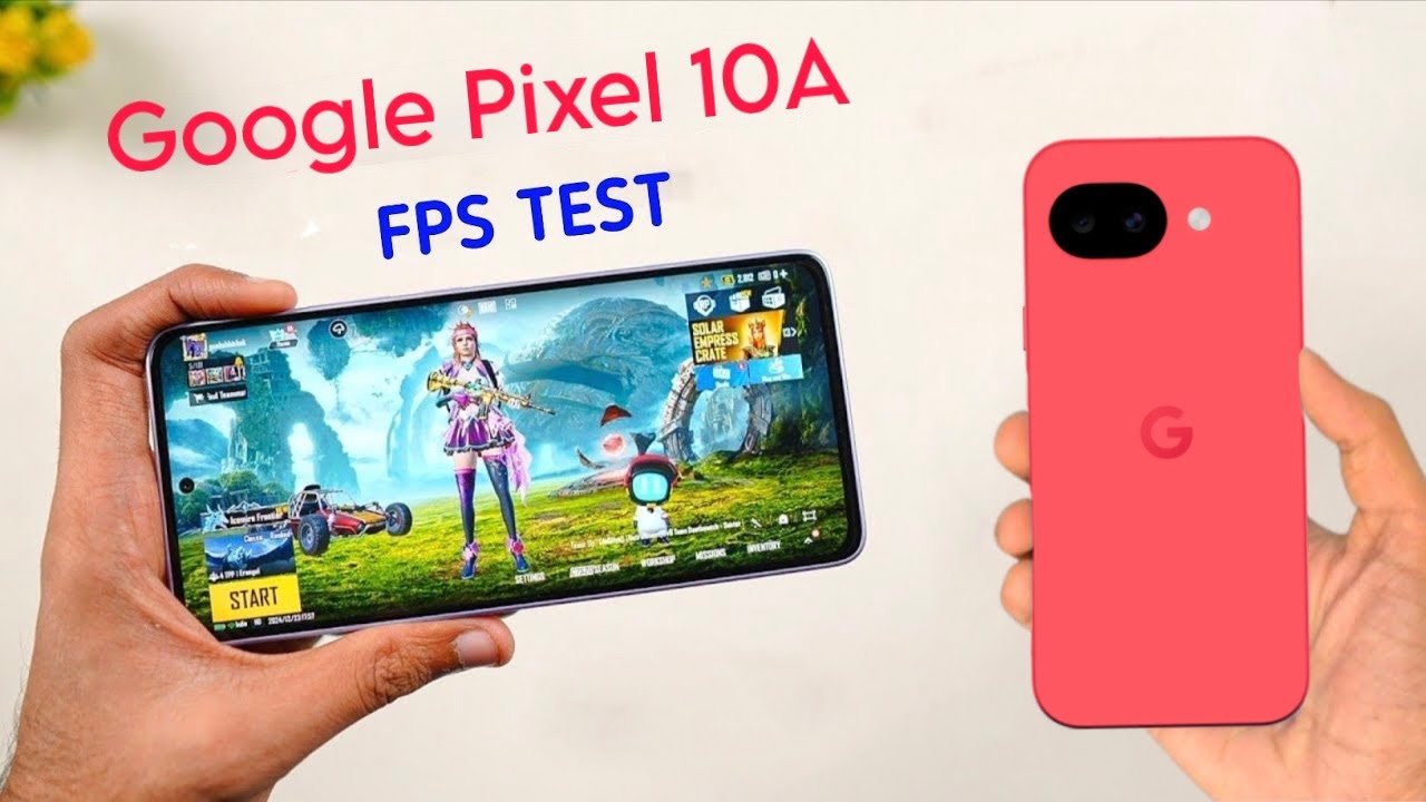 Google Pixel 10a Pubg Test | Google Pixel 10a Gaming Test | Google Pixel 10a Bgmi Test | Pixel 10a 