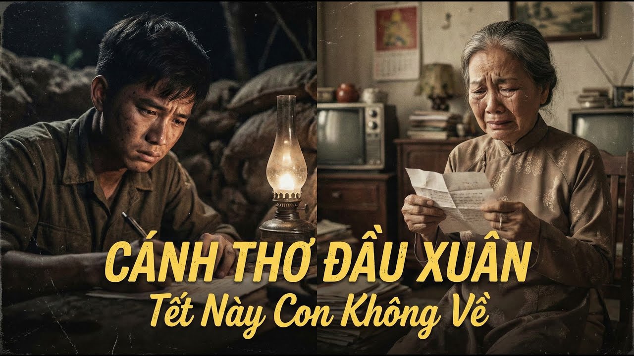Rớt Nước Mắt Với Cánh Thơ Đầu Xuân - Nhạc Lính Xưa Nghe Là Nhớ Má | Tiệm Nhạc Xưa