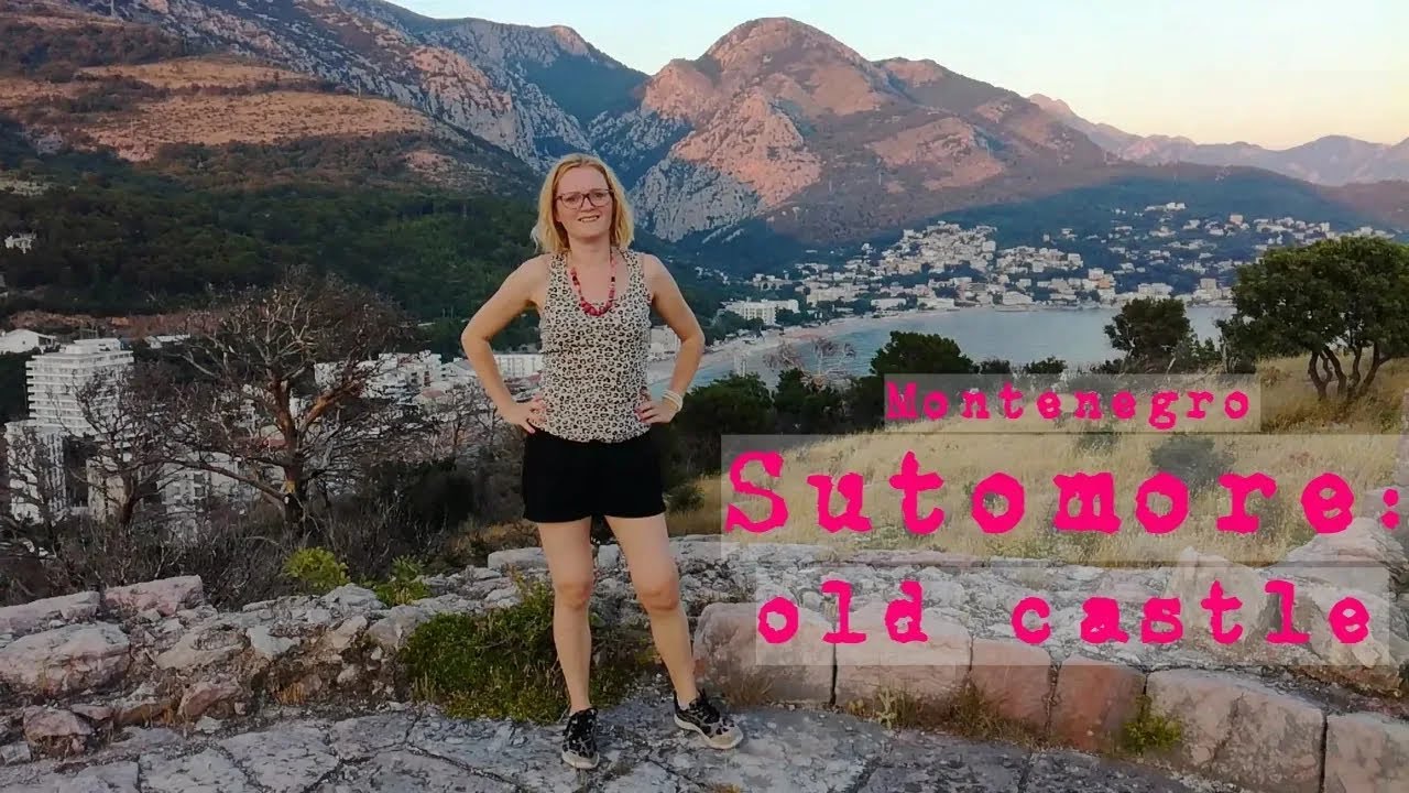 🌍 Soul journey ❤️  Montenegro  Sutomore  Old castle in sunset