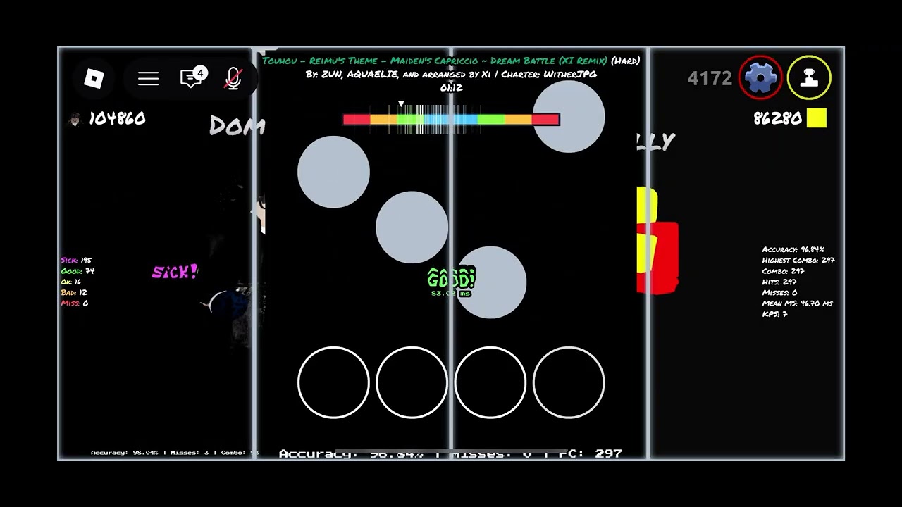 1v1ing someone in funky friday please click on