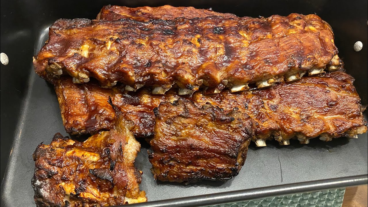 Spareribs aus den Ninjas OL750 und AG 551