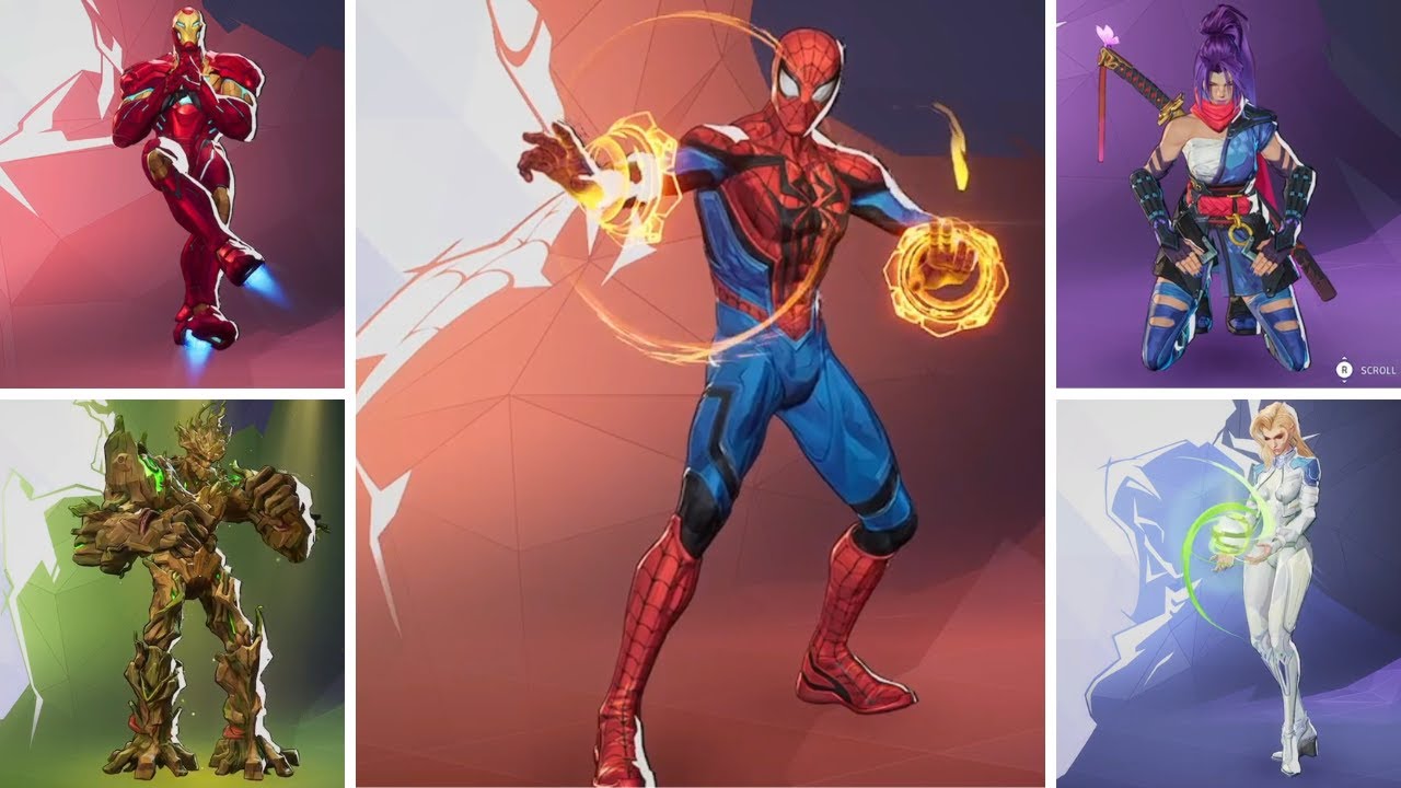 Marvel Rivals - All Emotes