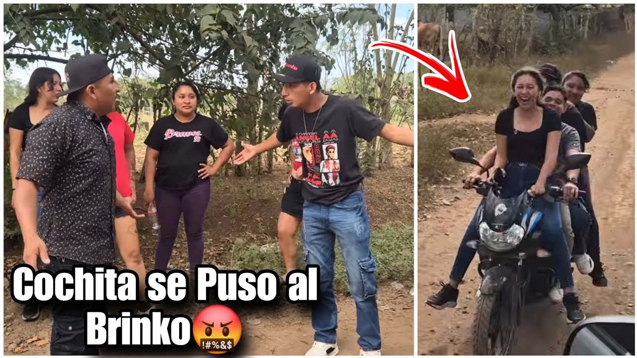 Cochita se puso de Brinkon porque Agarrarón su Moto sin Permiso y Ya mero se iban a Desmadrwr😱