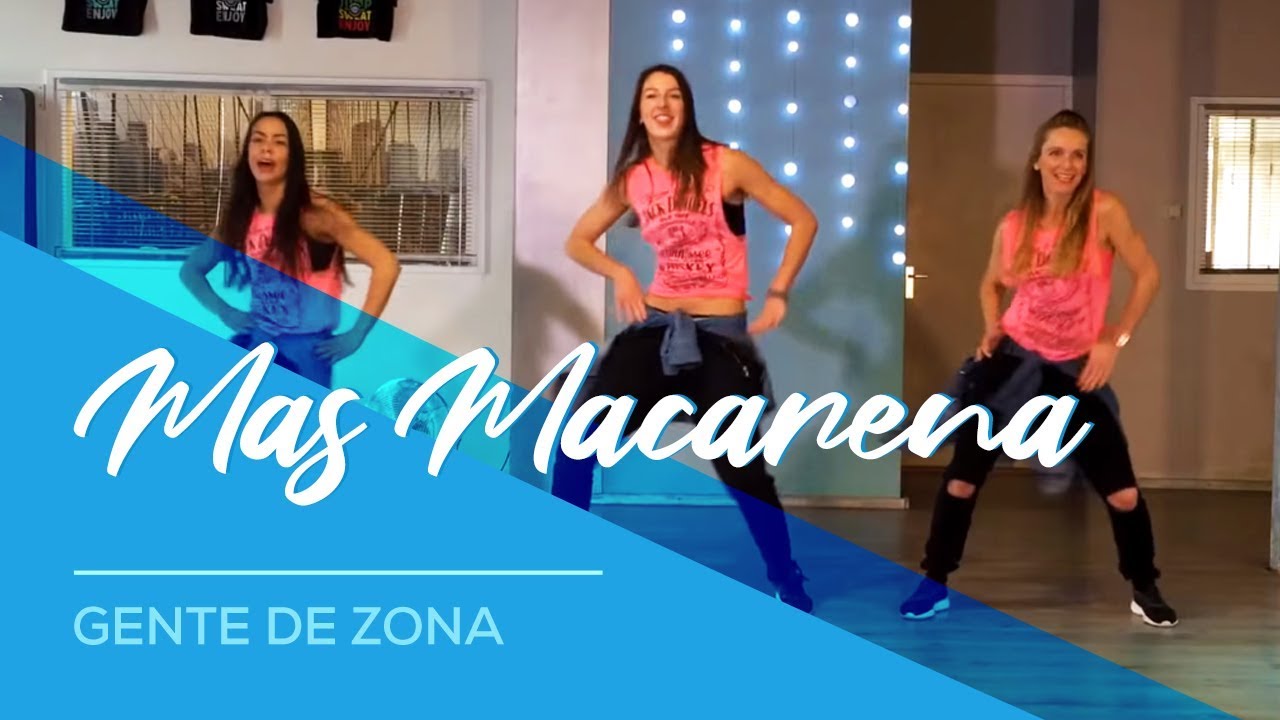 Mas Macarena - Gente de Zona - Easy Fitness Dance Choreography Baile Coreografia