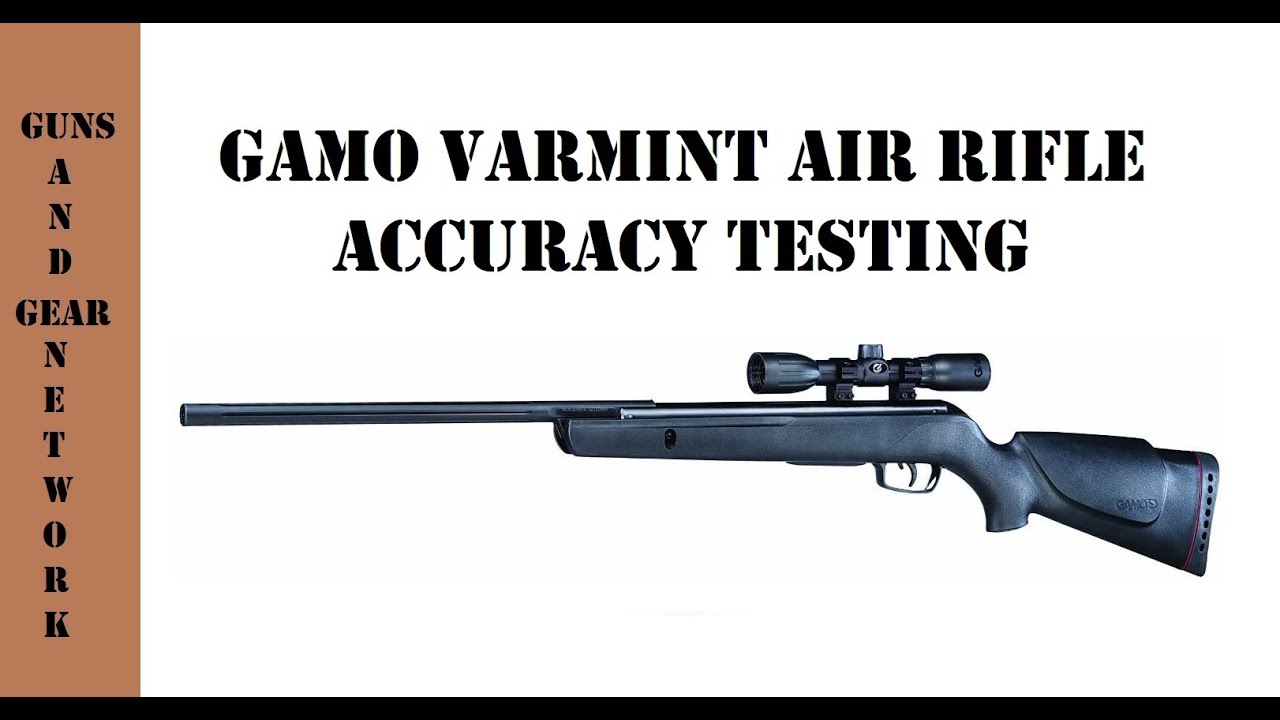 Пневматическая винтовка GAMO Varmint (тестирование точности)