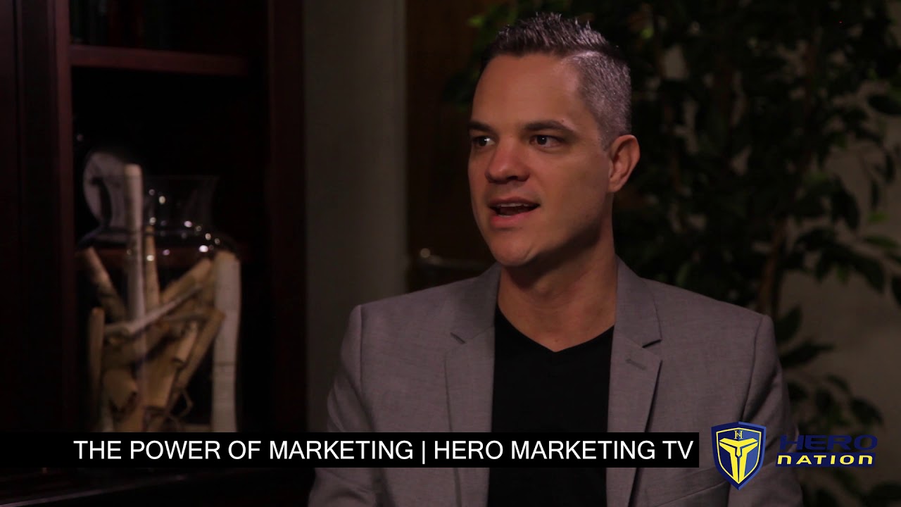 Hero Marketing TV - Gareth Marshall The power of marketing