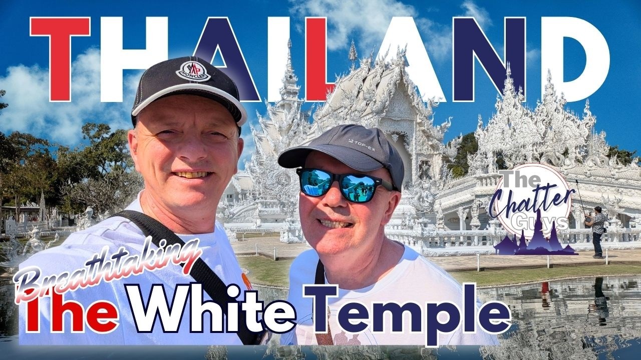 THAILAND's White Temple, Blue Temple, Black Museum & Hot Springs