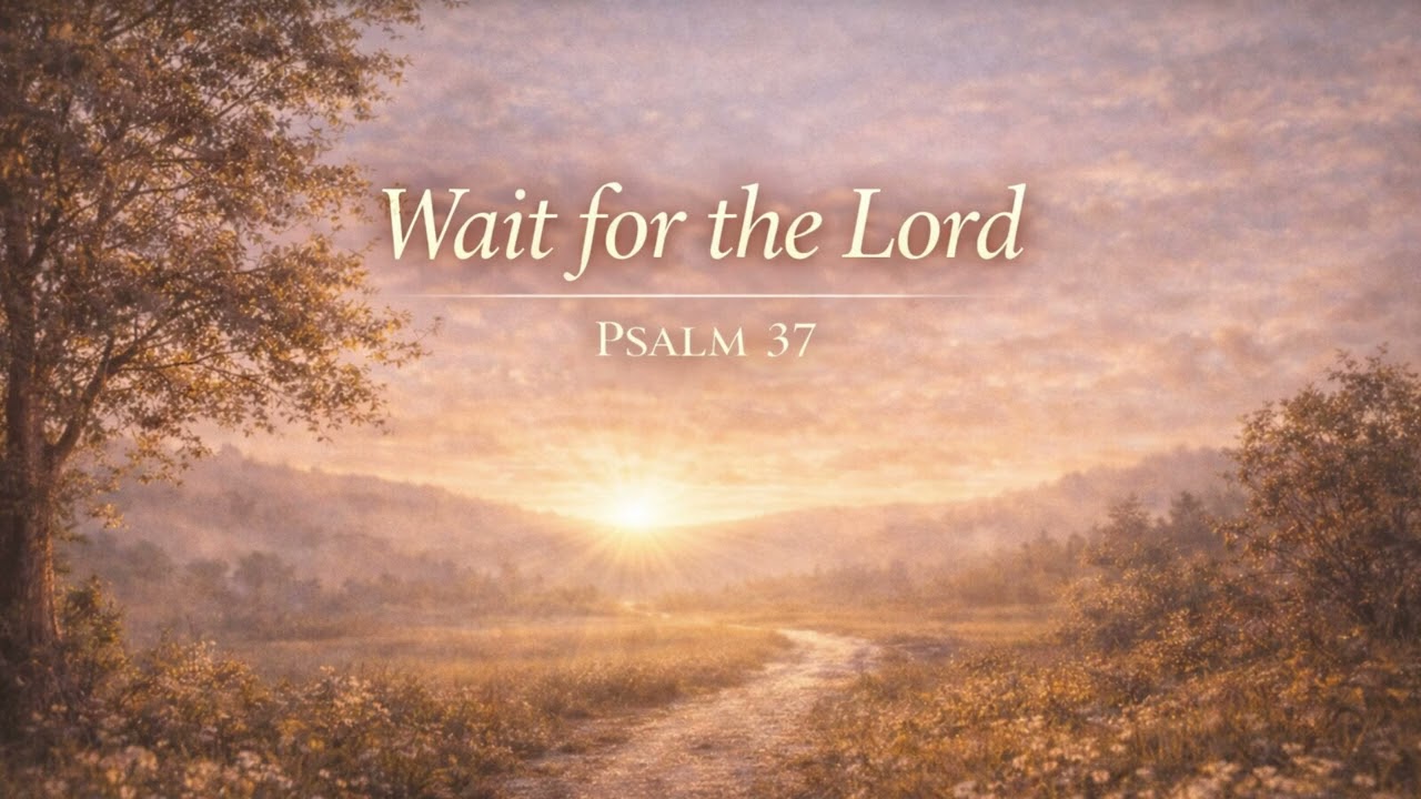 Wait for the Lord – Psalm 37 | Worship Song
