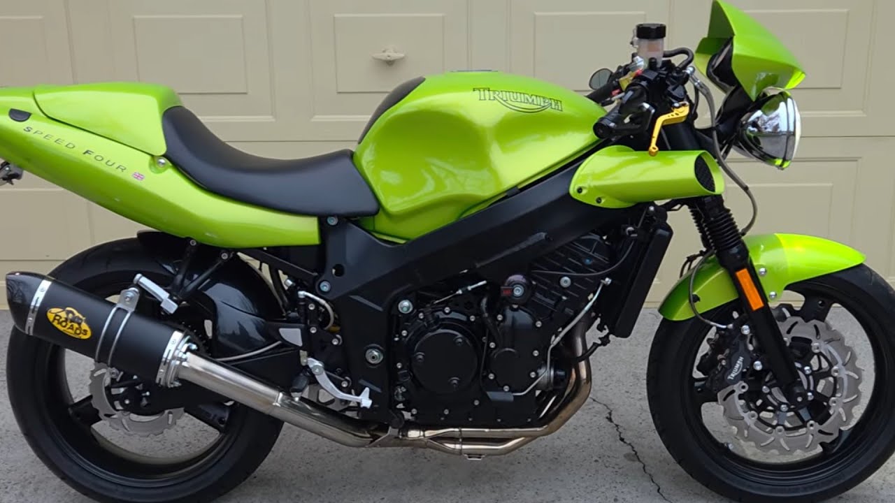 Triumph Speed Four - Roads Exhaust completed !