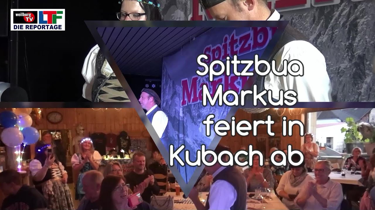 Stimmungskanone Spitzbua Markus in Kubach