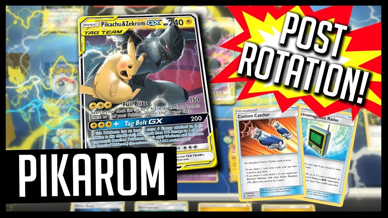 Post Rotation Pikarom Testing on PTCGO