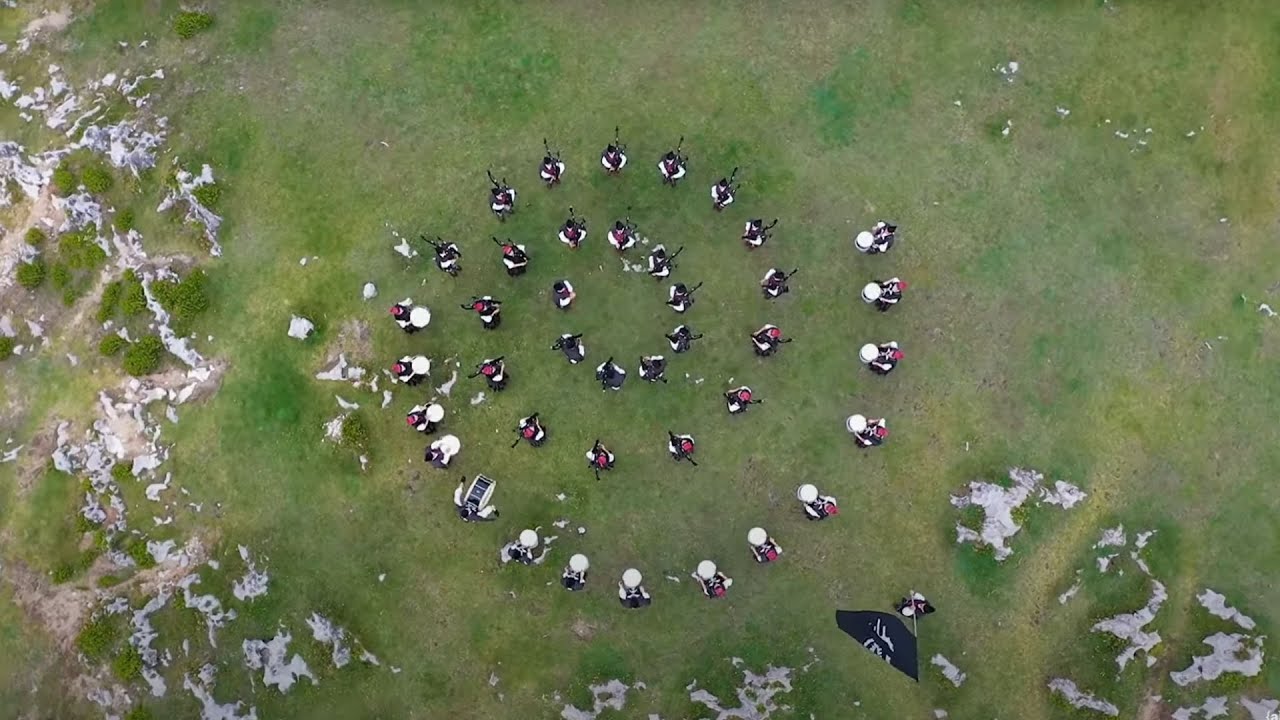 BANDA GAITES LLACÍN - Camín de Glasgow