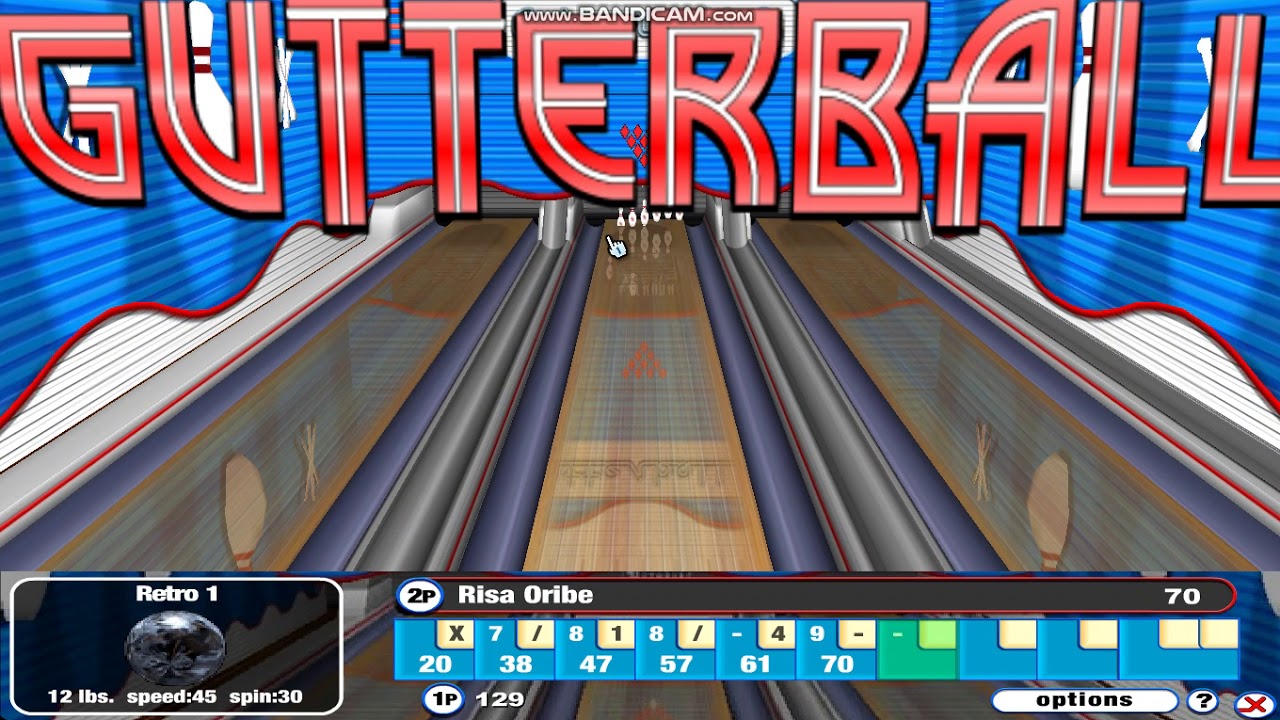 Lisa BLACKPINK playing Gutterball 2 #2 - play with Risa Oribe