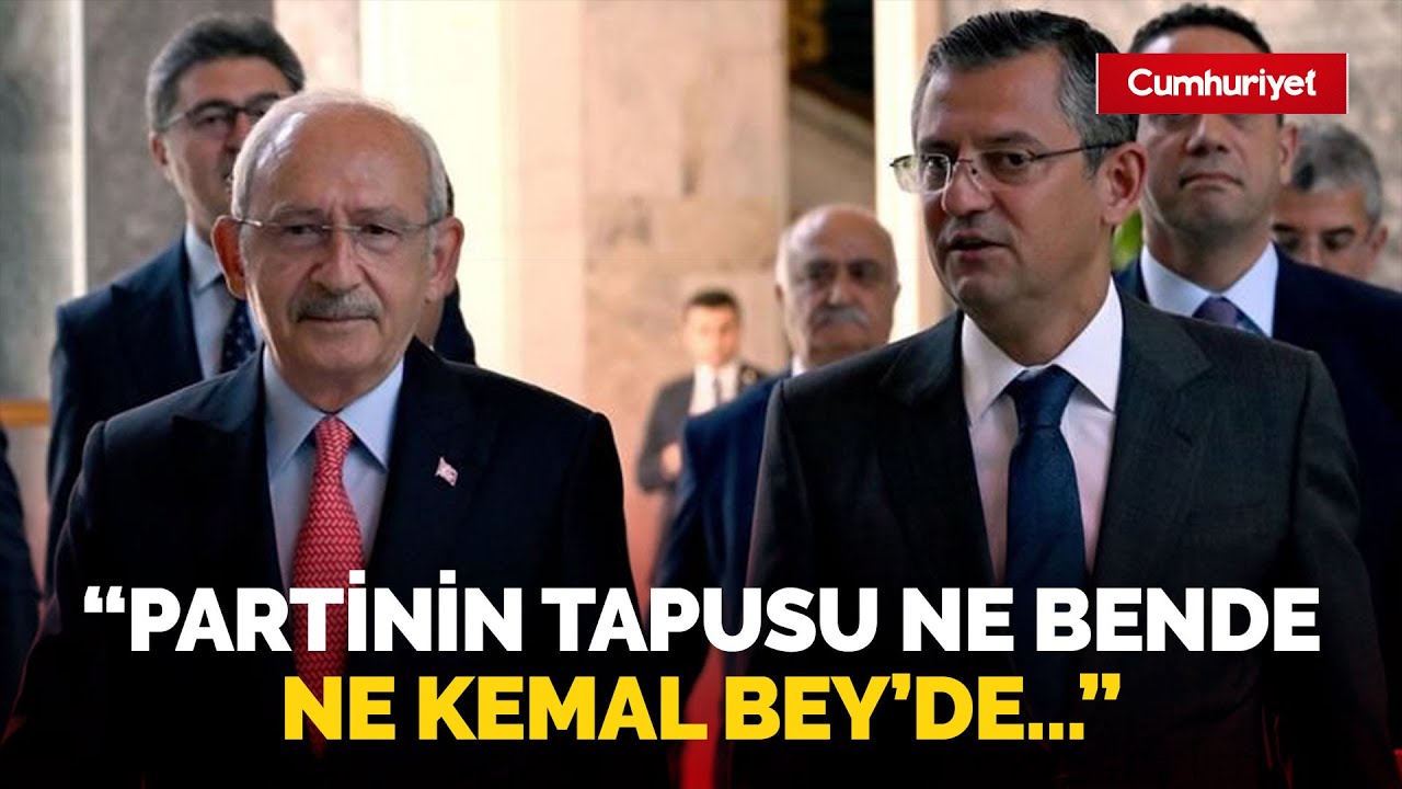 &Ouml;zg&uuml;r &Ouml;zel&rsquo;den Kılı&ccedil;daroğlu&rsquo;na eleştiri! &ldquo;Sağ ile ittifak yapıp 50+1&hellip;&rdquo;