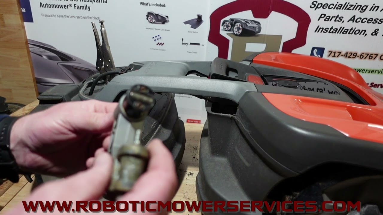 How 435X & 535AWD Automower Front & Rear Chassis Alignment Works (Angular Sensor Fix w/o Autocheck)
