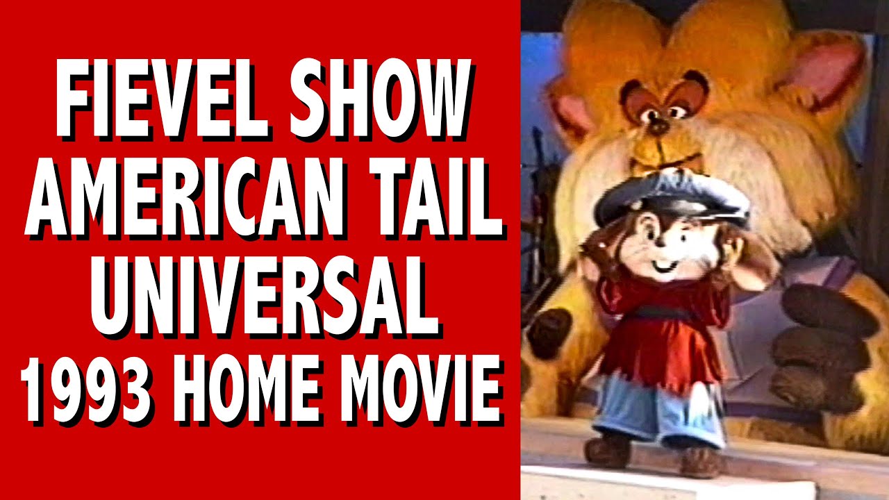Fievel Show American Tail Universal Studios Hollywood 1993 Home Movie