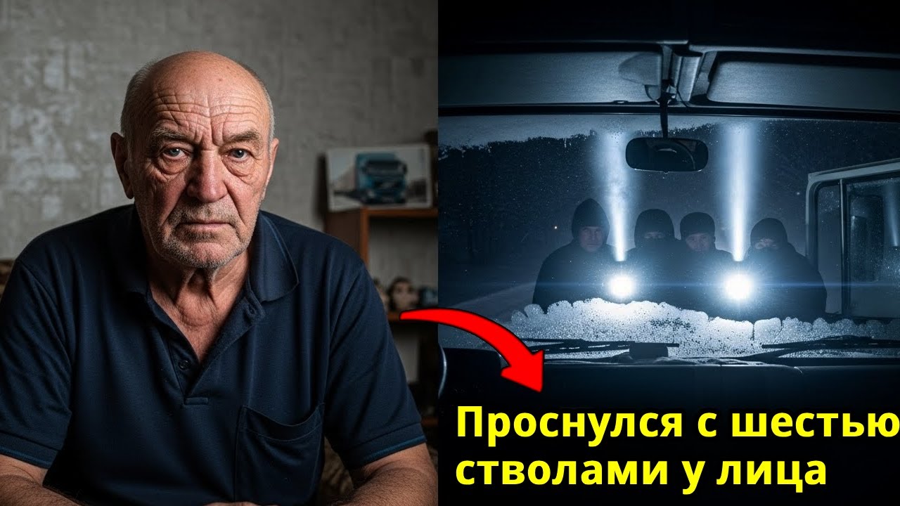 Ночевал на стоянке М7 в феврале — проснулся с 6 бандитами братвы в кабине с ножами