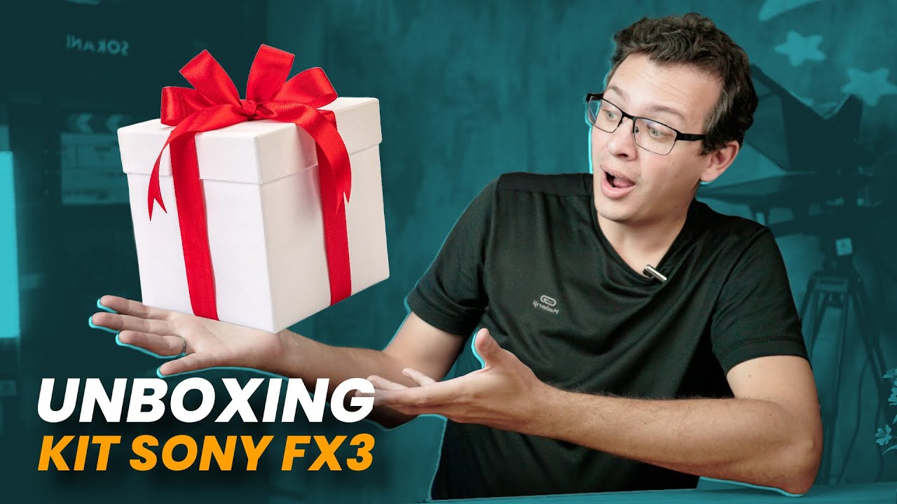 Recebidos do kit Sony FX3 - Parte 2
