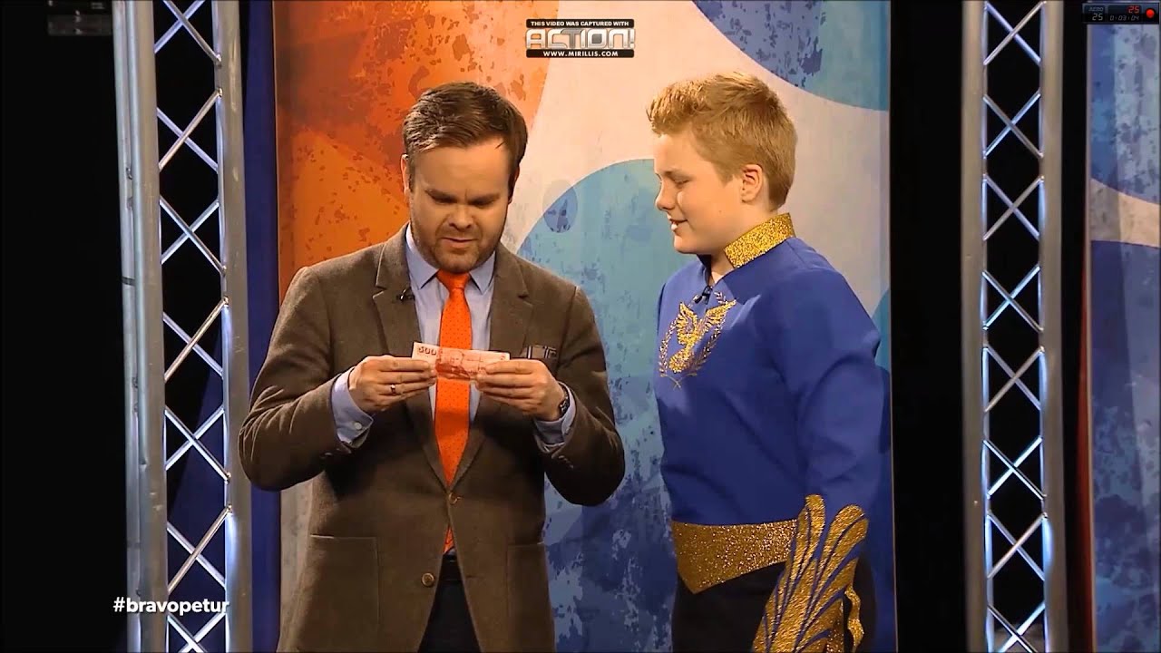 Hermann Töframaður í Pétri Jóhanni í Bravó