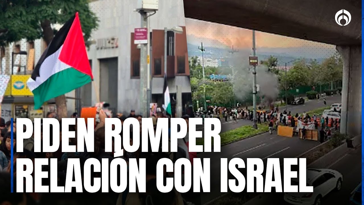 Caos en CDMX: Cierran Periférico en apoyo a Palestina