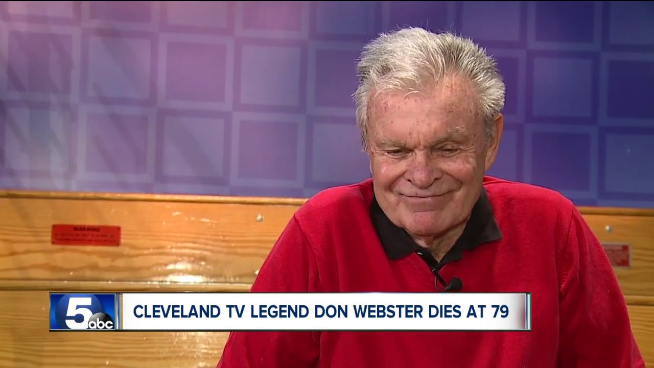 Legendary former News 5 Cleveland TV personality Don Webster has died