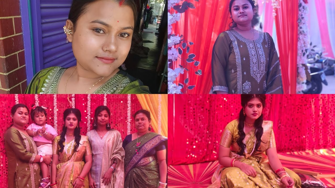 আইবুড়ো ভাত ও মেহেন্দি অনুষ্ঠান।#youtubvideo .