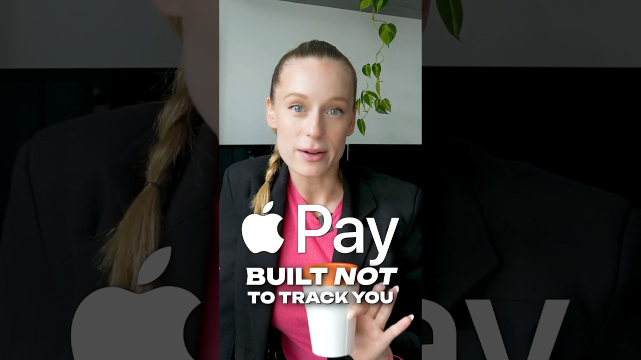 Did you know Apple Pay is one of the only payment systems built to NOT track you?!